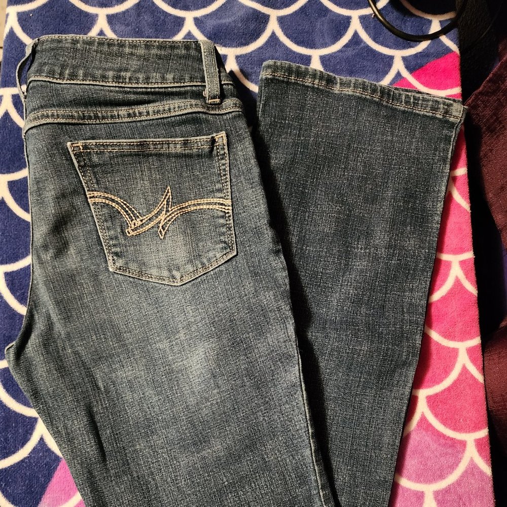 7/8×34 Wrangler Bootcut Jeans